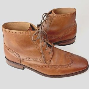 Cole Haan Brown Leather Men's Boots